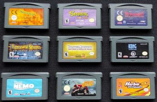 Game Boy Advance - Lot of 9 games