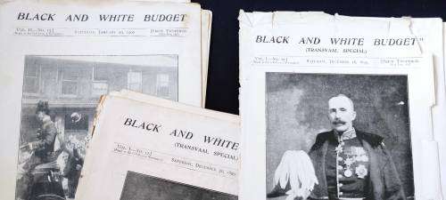 Large lot incomplete Boer War Newspapers