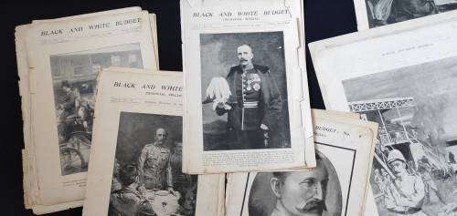 Large lot incomplete Boer War Newspapers