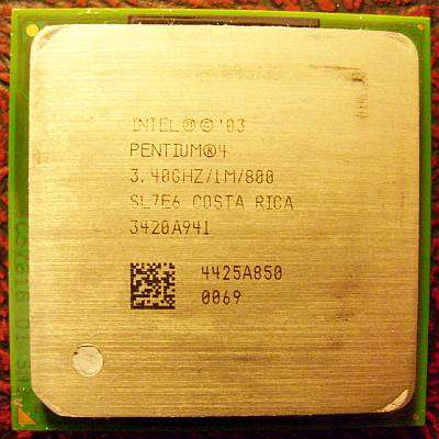 Intel Pentium4 Socket 478 3.4GHZ CPU