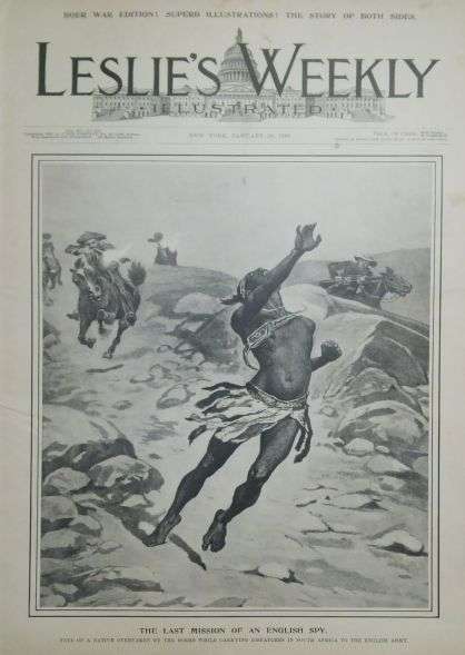 Boer War Newspaper - Leslie's Weekly January 20, 1900