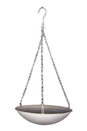 Bird Feeder Hanging Antique White