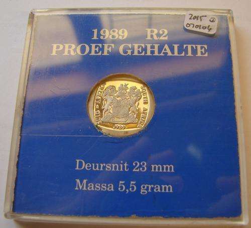 1989 R2 PROOF OLD COA   - CRAZY SALE