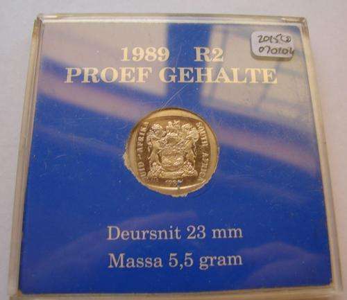 1989 R2 PROOF OLD COA   - CRAZY SALE