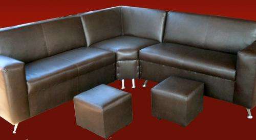 Christi Corner Lounge Suites (5 Seater - Brand New) Plus Ottomans & Scatter Cushions