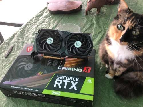 MSI GeForce RTX 3060 12GB GAMING X Ampere Graphics Card