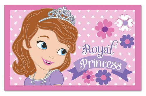 Sofia the First unlined cutain