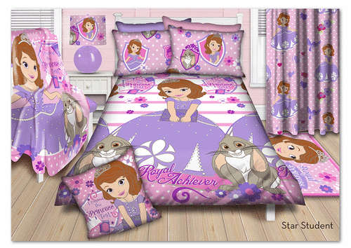 Sofia the First unlined cutain