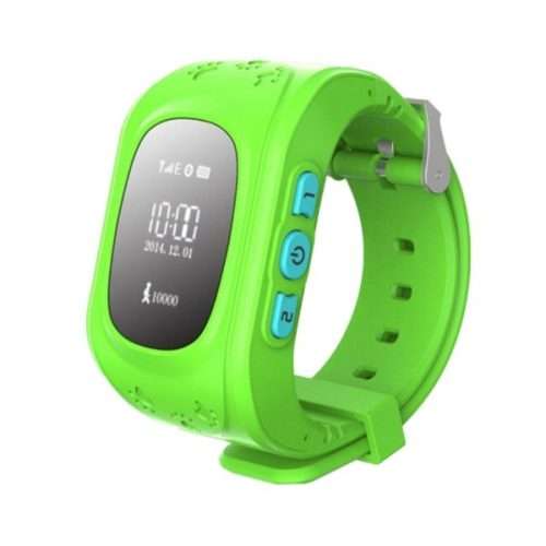 OLED M01 Kids GPS Bluetooth Smart Watch - Green