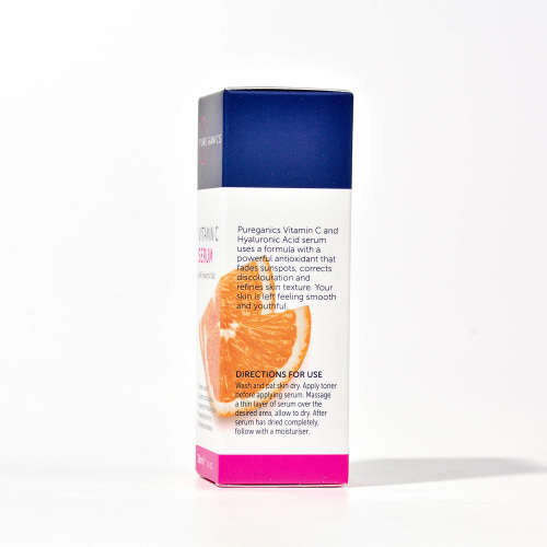 Pureganics Enhanced Vitamin C Serum with Hyaluronic Acid