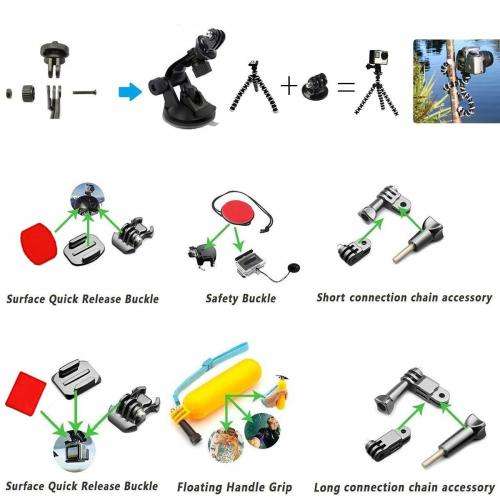 CRX GoPro Action Camera Kit - 26 Piece