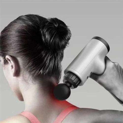 Massage Gun with 4 Changeable Heads