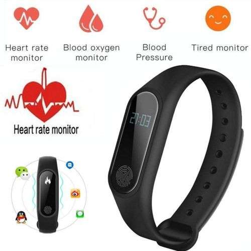BLUETOOTH M2 FITNESS TRACKER SMART WATCH