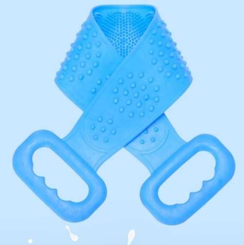 SILICONE BATH SCRUB/TOWEL