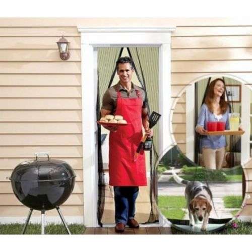 Magic Mesh Magnet Door Curtain