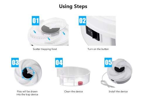 Electric Fly Trap Device and Animal Repeller Mosquito Catcher