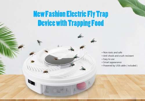 Electric Fly Trap Device and Animal Repeller Mosquito Catcher