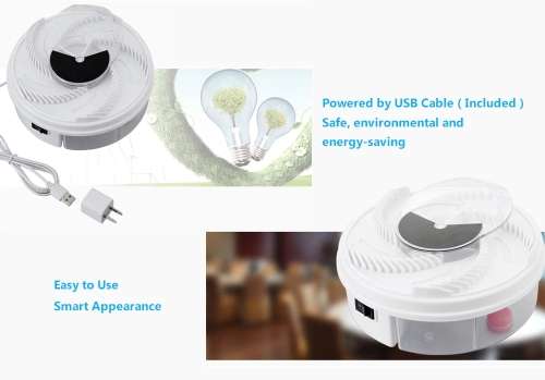 Electric Fly Trap Device and Animal Repeller Mosquito Catcher