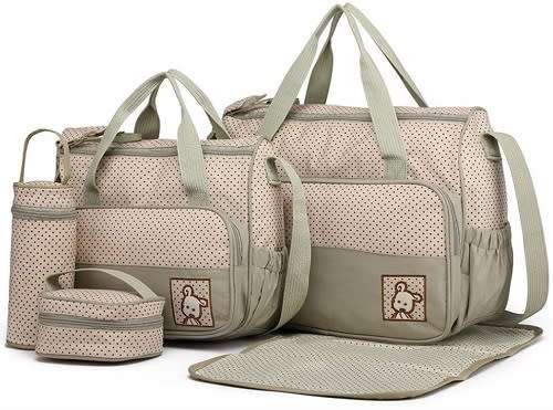 5 PIECE NAPPY BAG