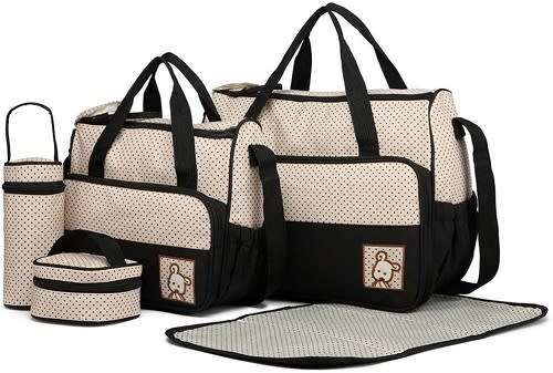 5 PIECE NAPPY BAG