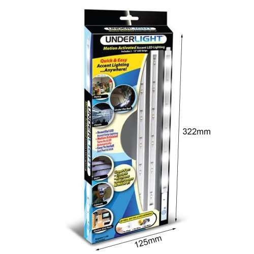 UNDERLIGHT MOTION ACTIVATED LED STRIP LIGHT