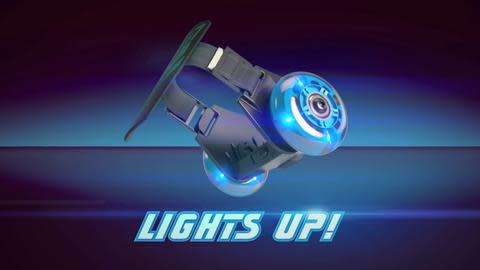 FLASHING ROLLER SKATES