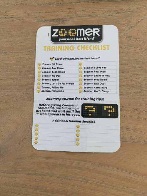 Zoomer Robot Dog - very cool toy