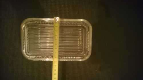 ARCOROC CRYSTAL BUTTER DISH