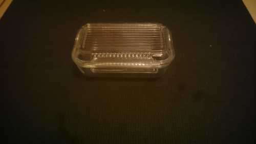 ARCOROC CRYSTAL BUTTER DISH