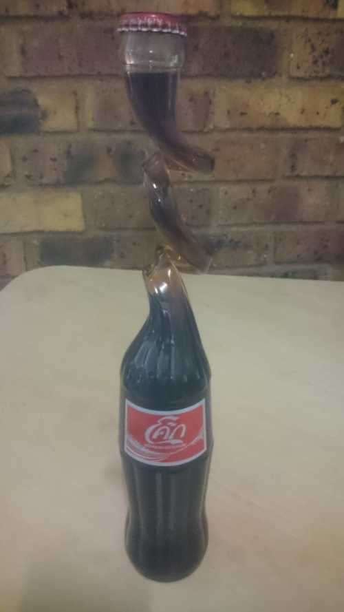 VINTAGE FANCY DESIGN COKE BOTTLE FROM DUBAI