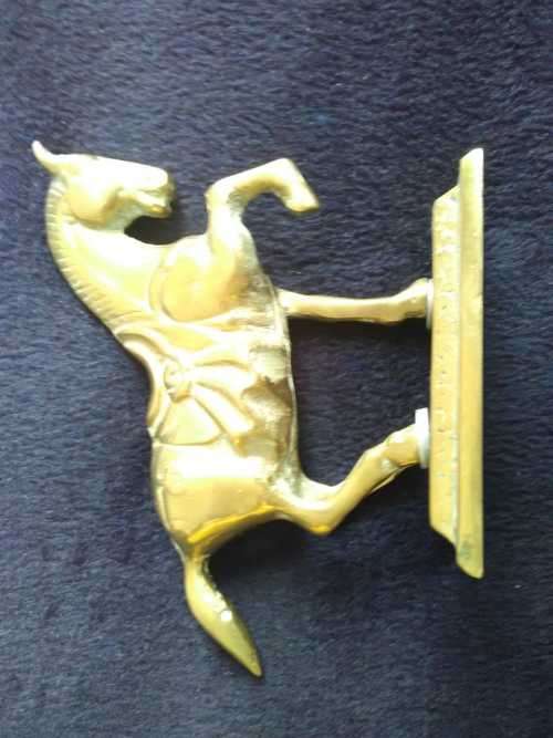 VINTAGE SOLID BRASS HORSE ORNAMENT