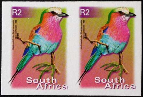 South Africa - 7th Definitive - R2 Imperf Pair