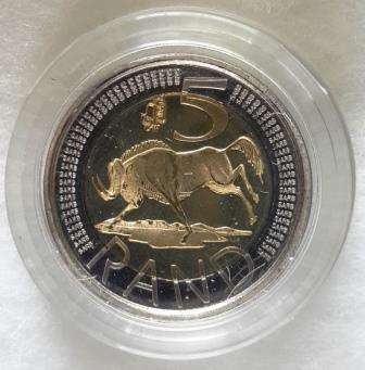 2006 South Africa R5 Mint Mark - Minted on "Oom Paul"