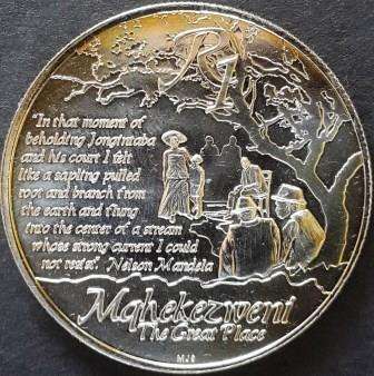 2013 Protea Life of a Legend - Nelson Mandela - R1 Uncirculated - Sterling Silver