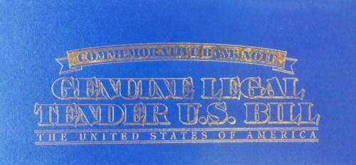 USA Commemorative Bank Note - Nelson Mandela $2 Bank Note with Certificate of Authenticity