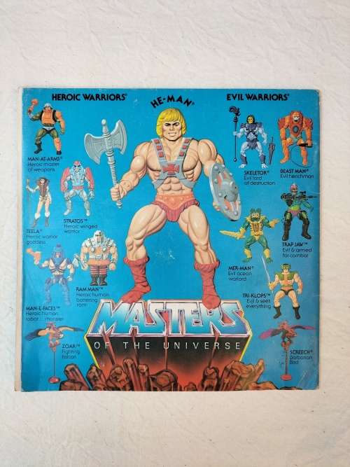 Masters of the Universe record with booklet
