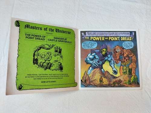 Masters of the Universe record with booklet