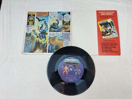 Masters of the Universe record with booklet