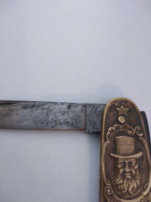 Boer war Brass pocket knife