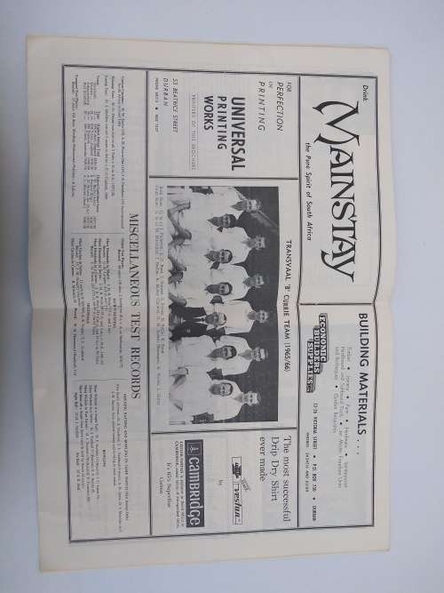 Australian cricket tour to South Africa 1966-1967