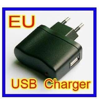 EU Plug USB AC Wall Charger Adapter for Mp3 MP4 MP5