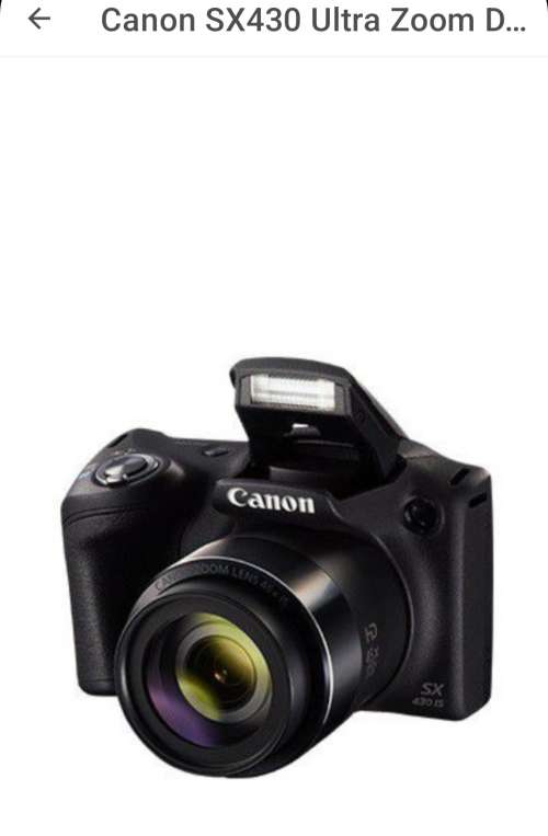 Canon SX430IS 20 MP 45x Zoom Bridge Camera