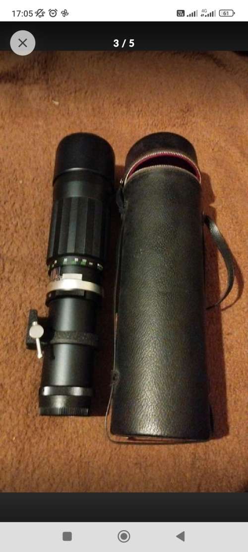 Soligor 400mm Telephoto Lens with Nikon mount