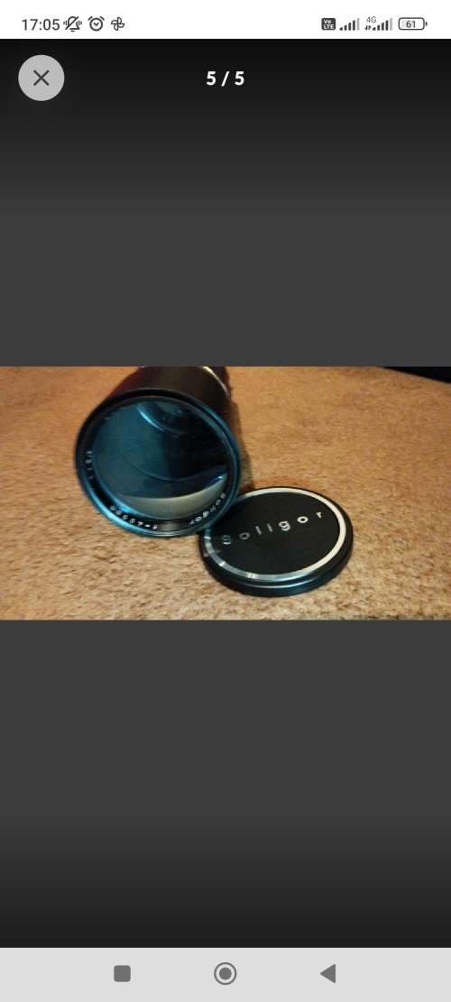 Soligor 400mm Telephoto Lens with Nikon mount