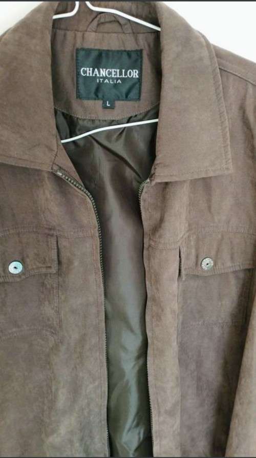 Chancellor Suede leather Jacket Size L