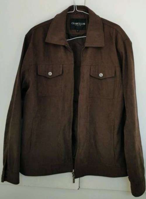 Chancellor Suede leather Jacket Size L