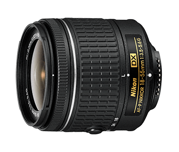 Nikkor 18-55mm AF- P 3.4 - 5.6 - G DX Zoom Lens