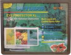 Computer screen glass filter eye protector. 15" size