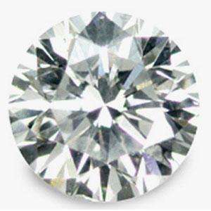 CUBIC ZIRCONIUM - AAA DIAMOND WHITE ROUND FACET - 0.76cts