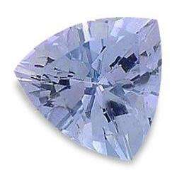 TANZANITE - NEON VIOLET BLUE TRILLIANT FACET - 0.40cts